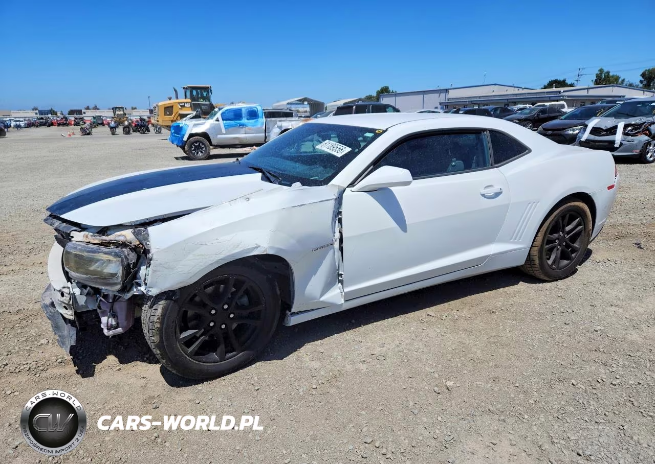 2015 Chevrolet Camaro Ls VIN:2G1FB1E39F9162133 - 1