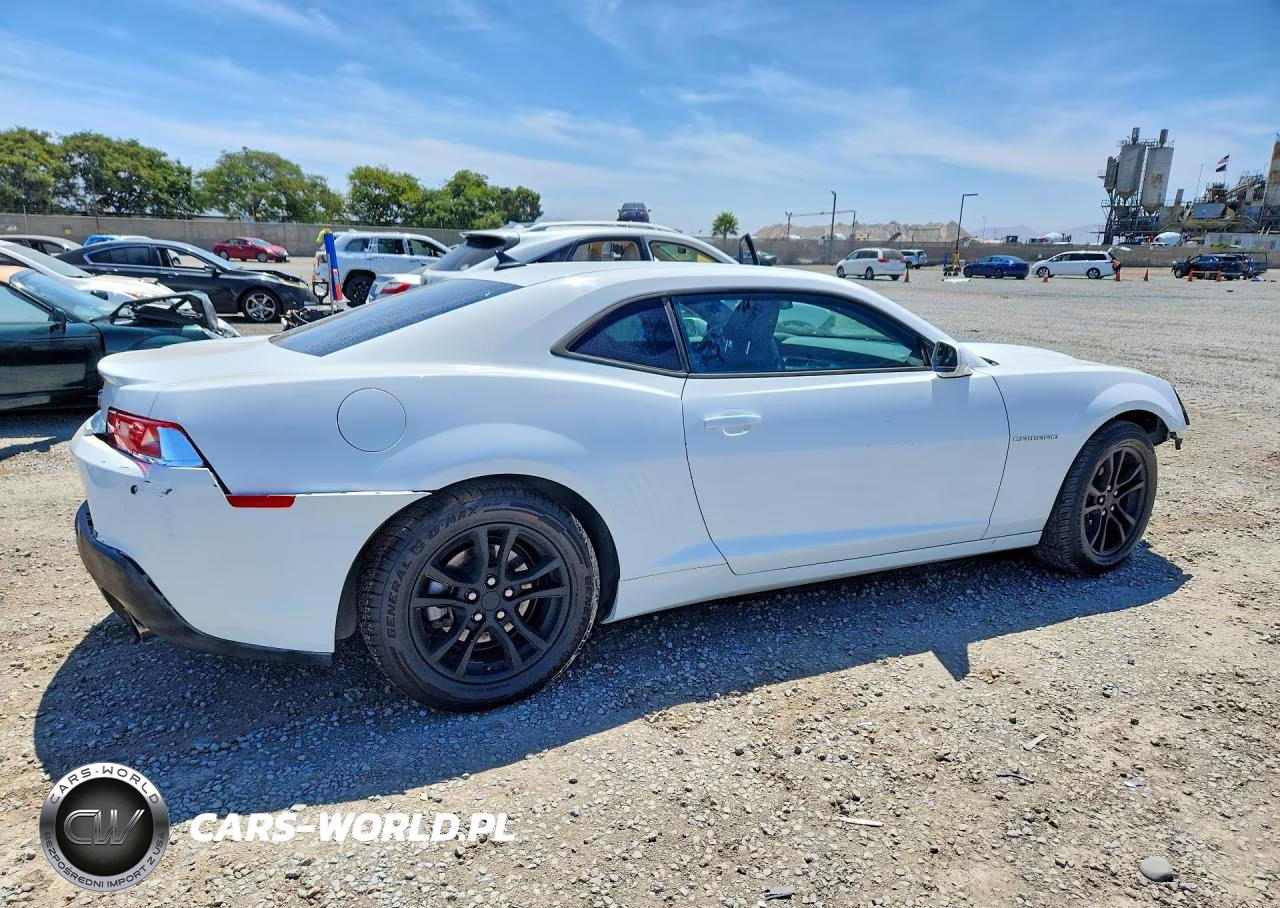 2015 Chevrolet Camaro Ls VIN:2G1FB1E39F9162133 - 3