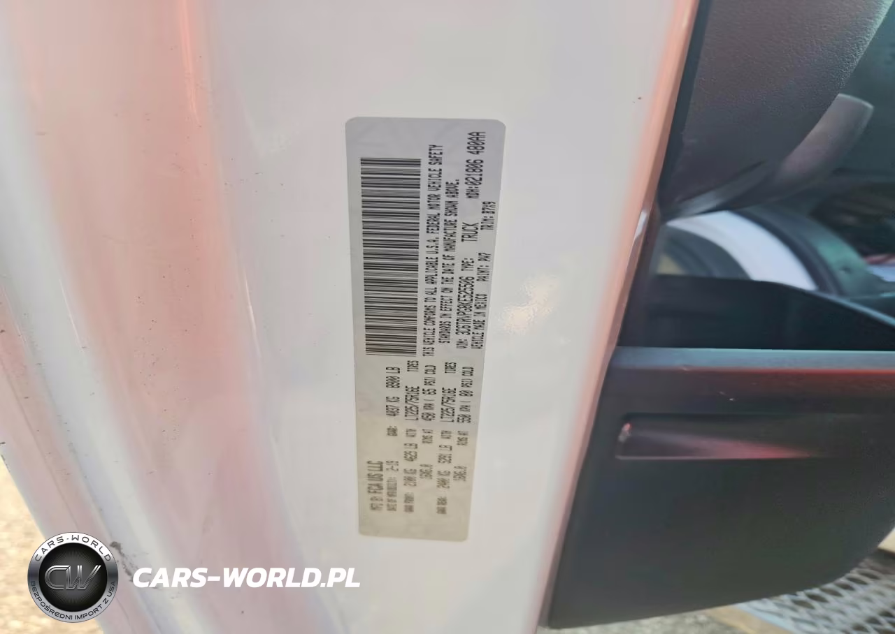 2019 Ram Promaster 2500 2500 High VIN:3C6TRVPG8KE525506 - 13
