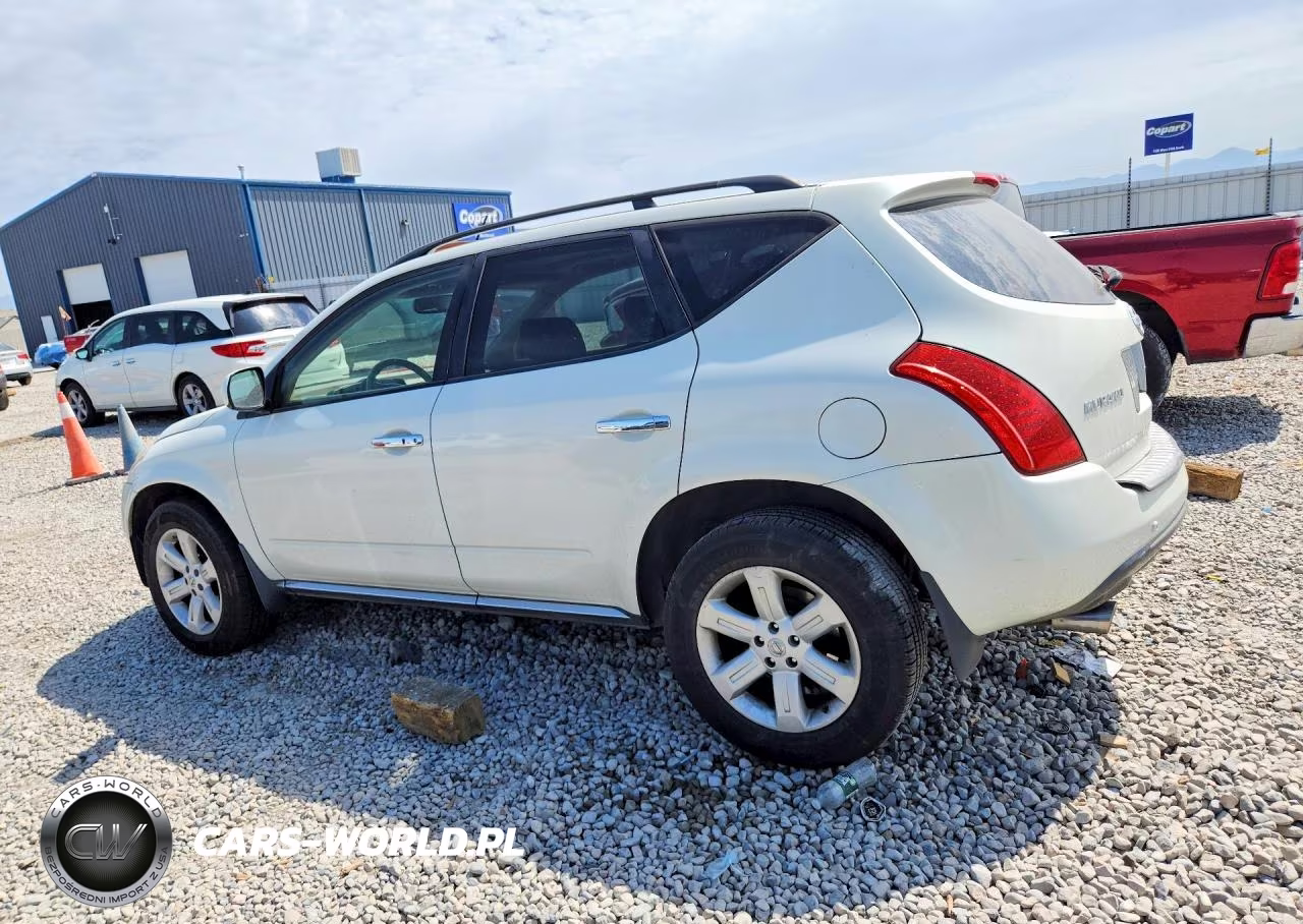 2006 Nissan Murano Sl VIN:JN8AZ08T86W416137 - 2