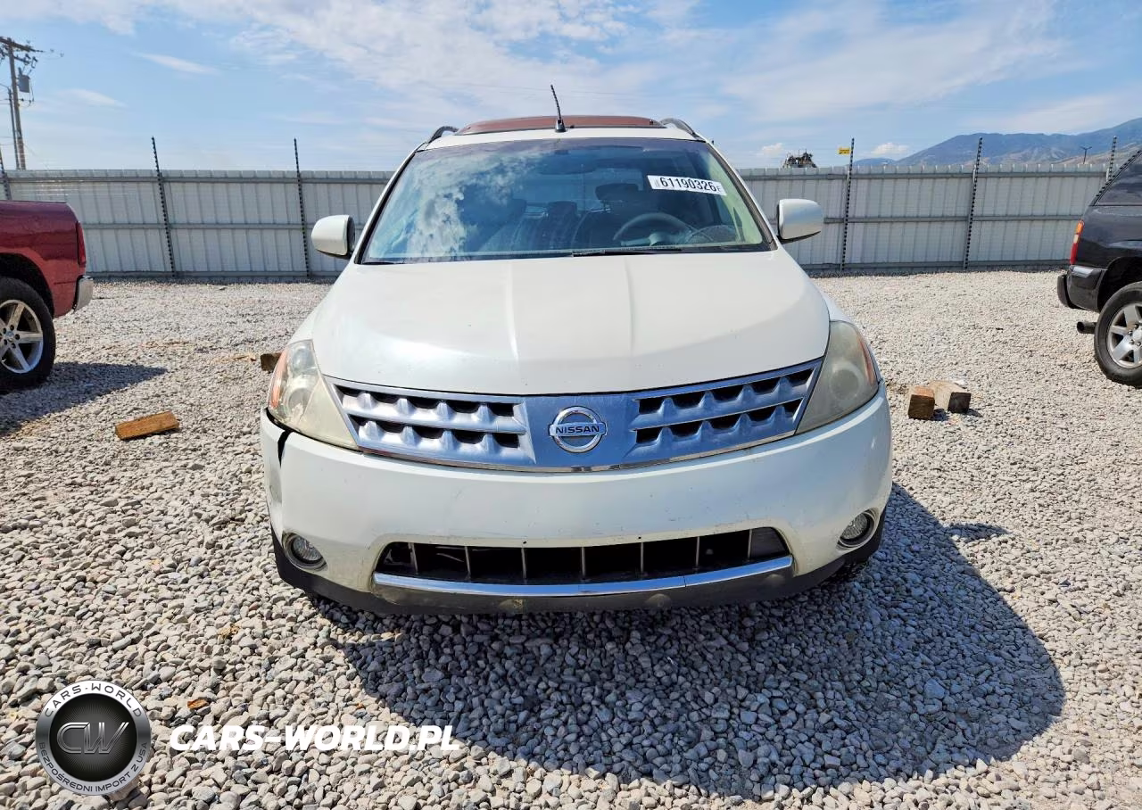 2006 Nissan Murano Sl VIN:JN8AZ08T86W416137 - 5