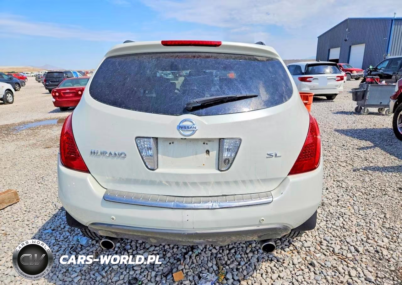 2006 Nissan Murano Sl VIN:JN8AZ08T86W416137 - 6