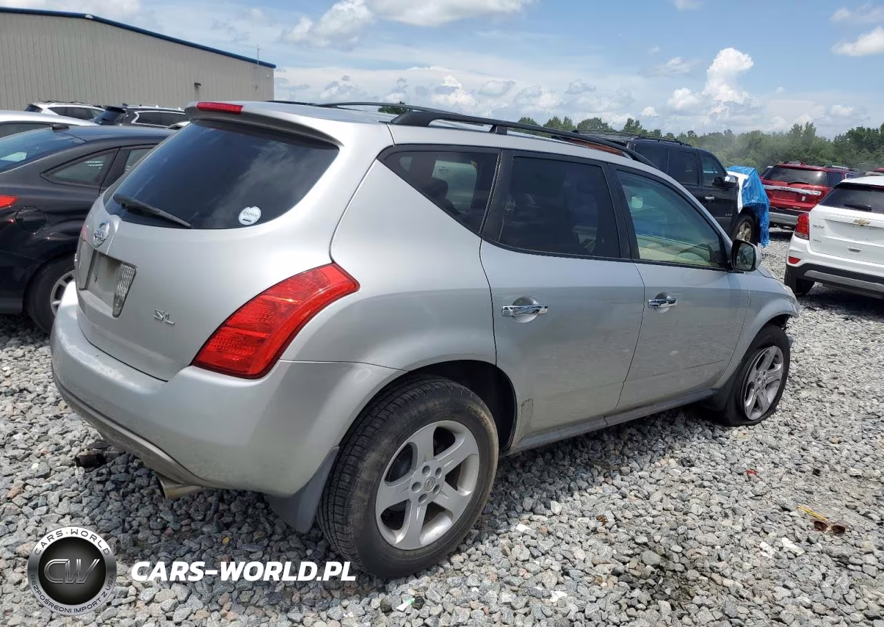 2005 Nissan Murano Sl VIN:JN8AZ08TX5W317740 - 3
