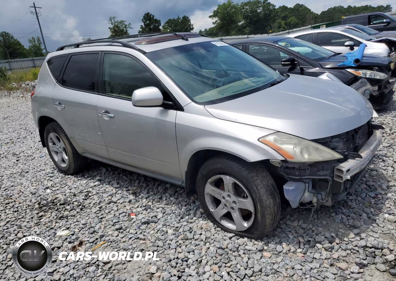 2005 Nissan Murano Sl VIN:JN8AZ08TX5W317740 - 4