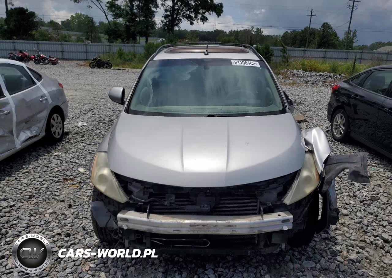 2005 Nissan Murano Sl VIN:JN8AZ08TX5W317740 - 5