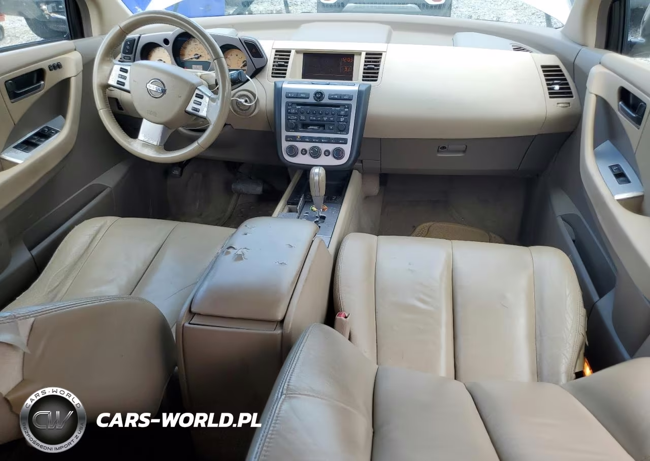 2005 Nissan Murano Sl VIN:JN8AZ08TX5W317740 - 8