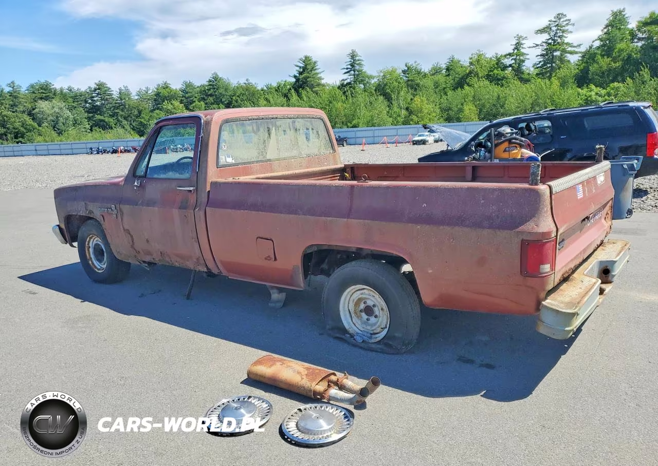 1986 Chevrolet C10 VIN:2GCCC14H5G1158083 - 2