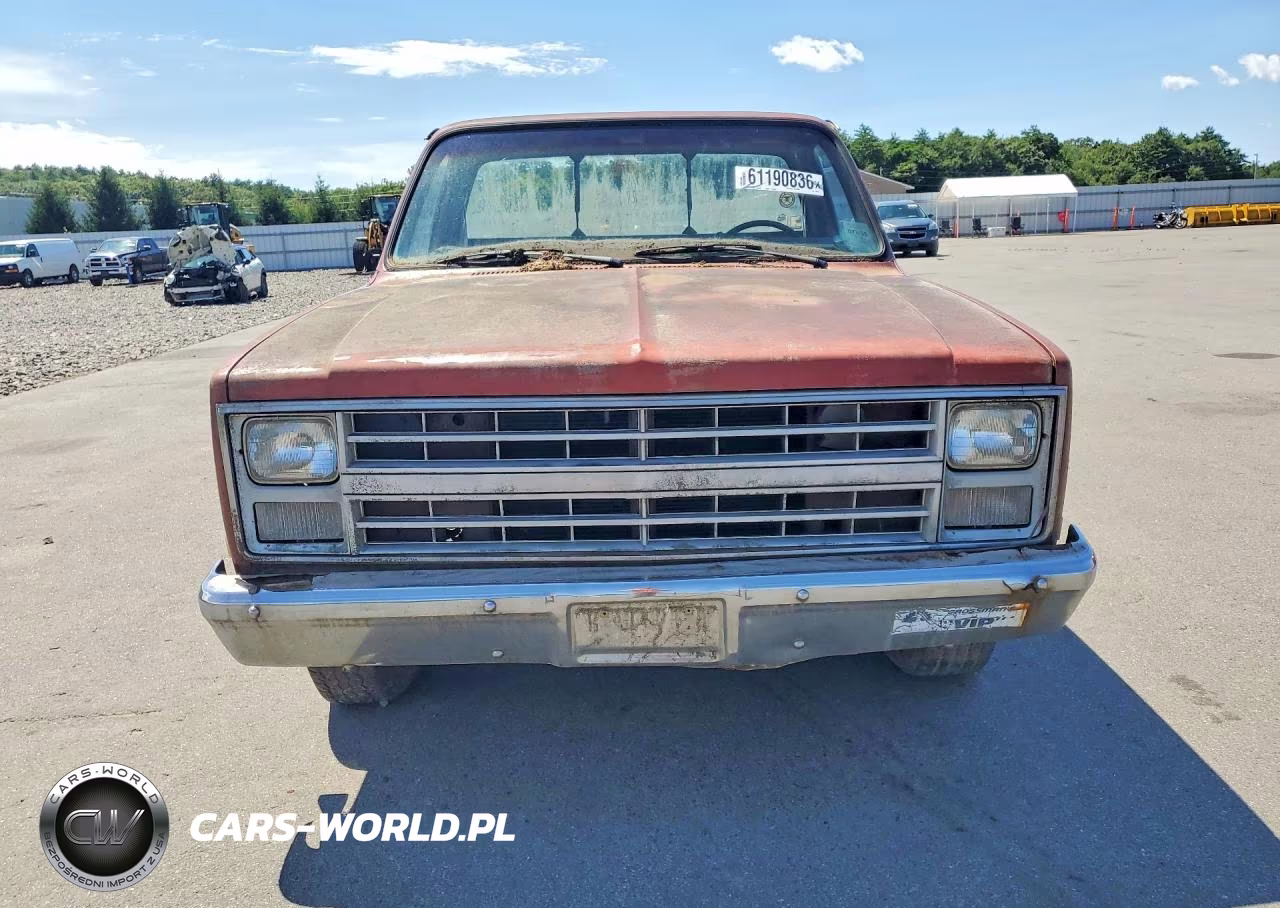 1986 Chevrolet C10 VIN:2GCCC14H5G1158083 - 5