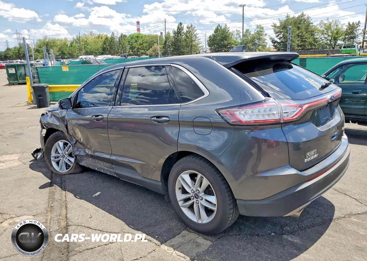2015 Ford Edge Sel VIN:2FMTK4J91FBB00722 - 2