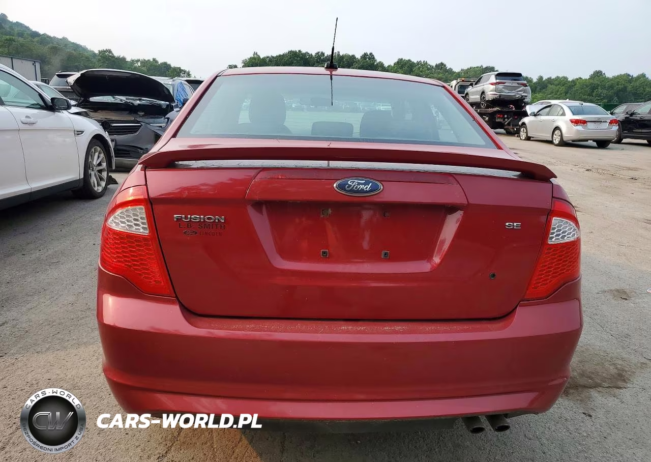 2010 Ford Fusion Se VIN:3FAHP0HA1AR256408 - 6