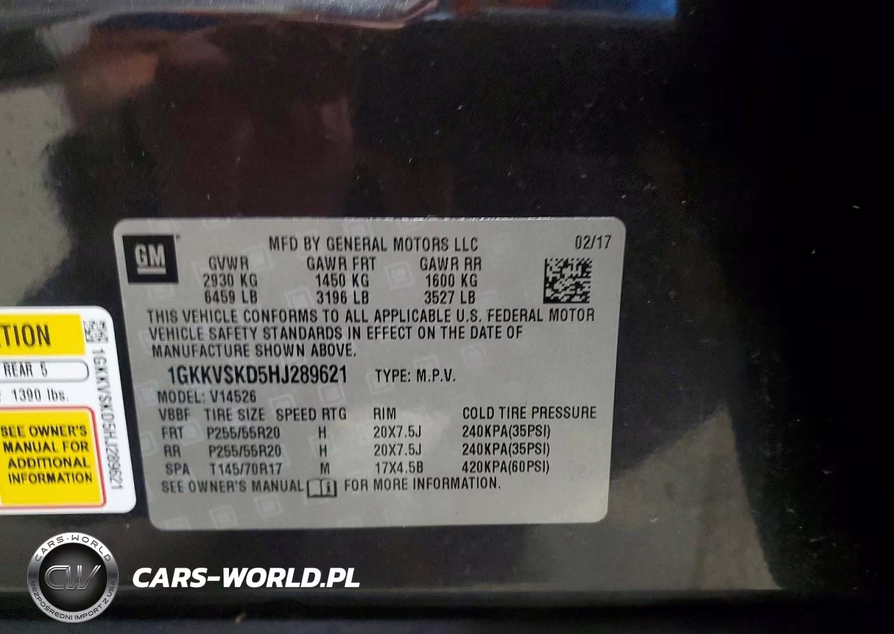 2017 GMC Acadia Limited Slt-2 VIN:1GKKVSKD5HJ289621 - 13