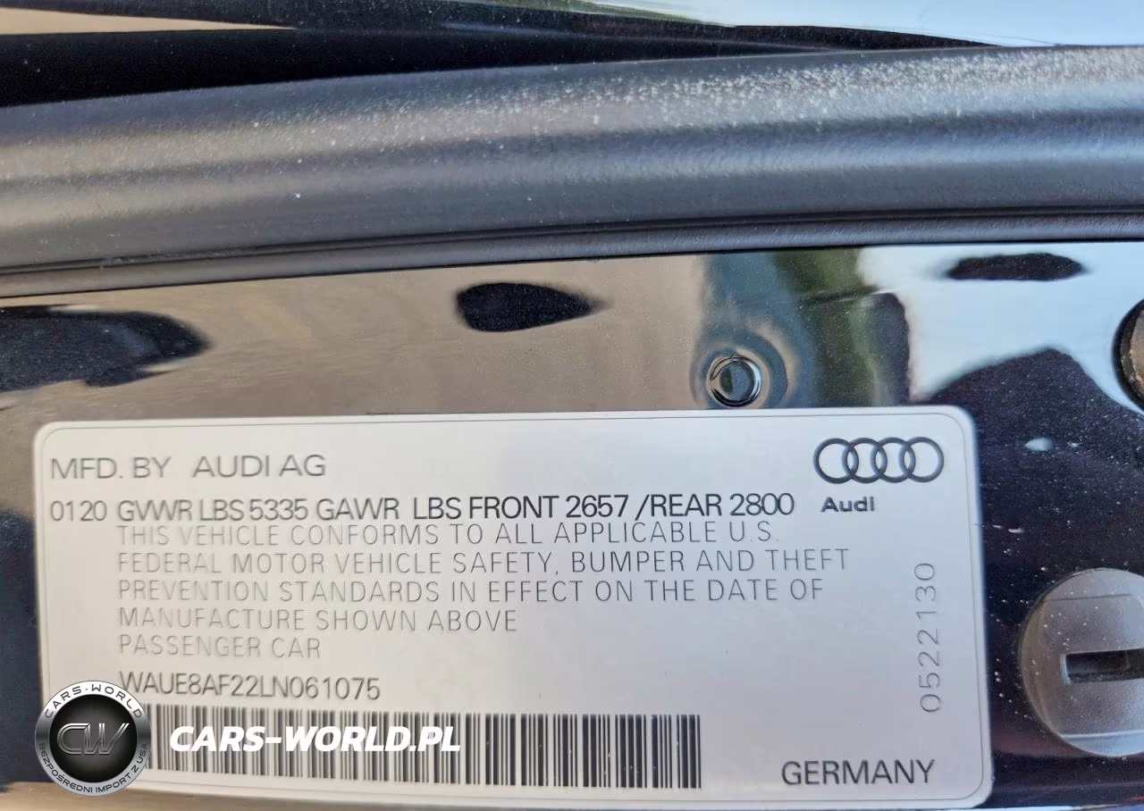 2020 Audi A6 Premium Plus VIN:WAUE8AF22LN061075 - 12