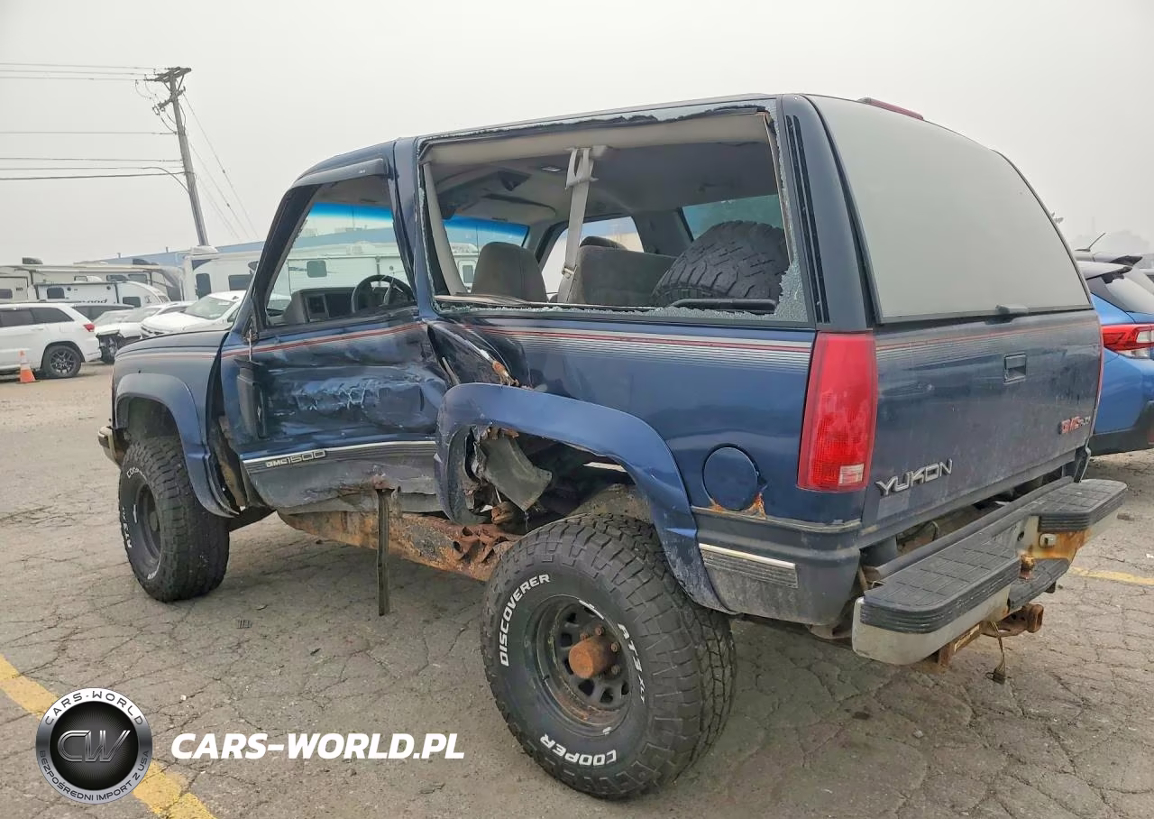 1994 GMC Yukon VIN:1GKEK18K9RJ743943 - 2