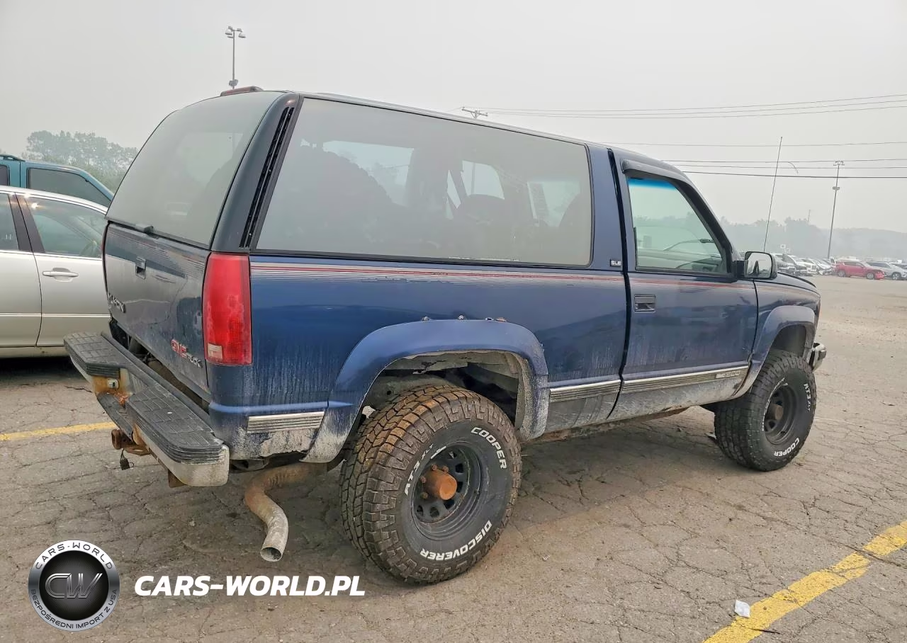 1994 GMC Yukon VIN:1GKEK18K9RJ743943 - 3