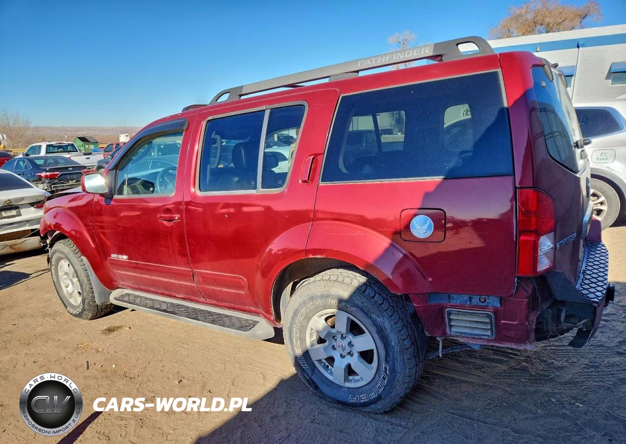2005 Nissan Pathfinder Le VIN:5N1AR18W25C738215 - 2