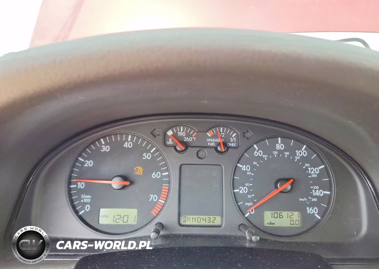 1998 Volkswagen Passat Gls VIN:WVWMA63B6WE389351 - 9