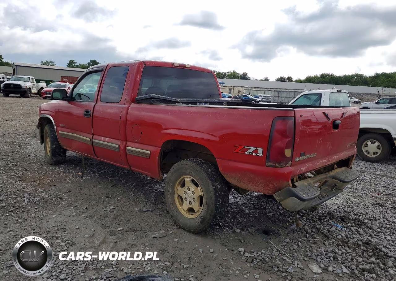 2002 Chevrolet Silverado K1500 VIN:2GCEK19T321270964 - 2