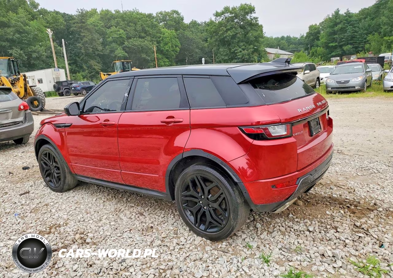2017 Land Rover Range Rover Evoque Hse Dynamic VIN:SALVD2BG6HH177741 - 2