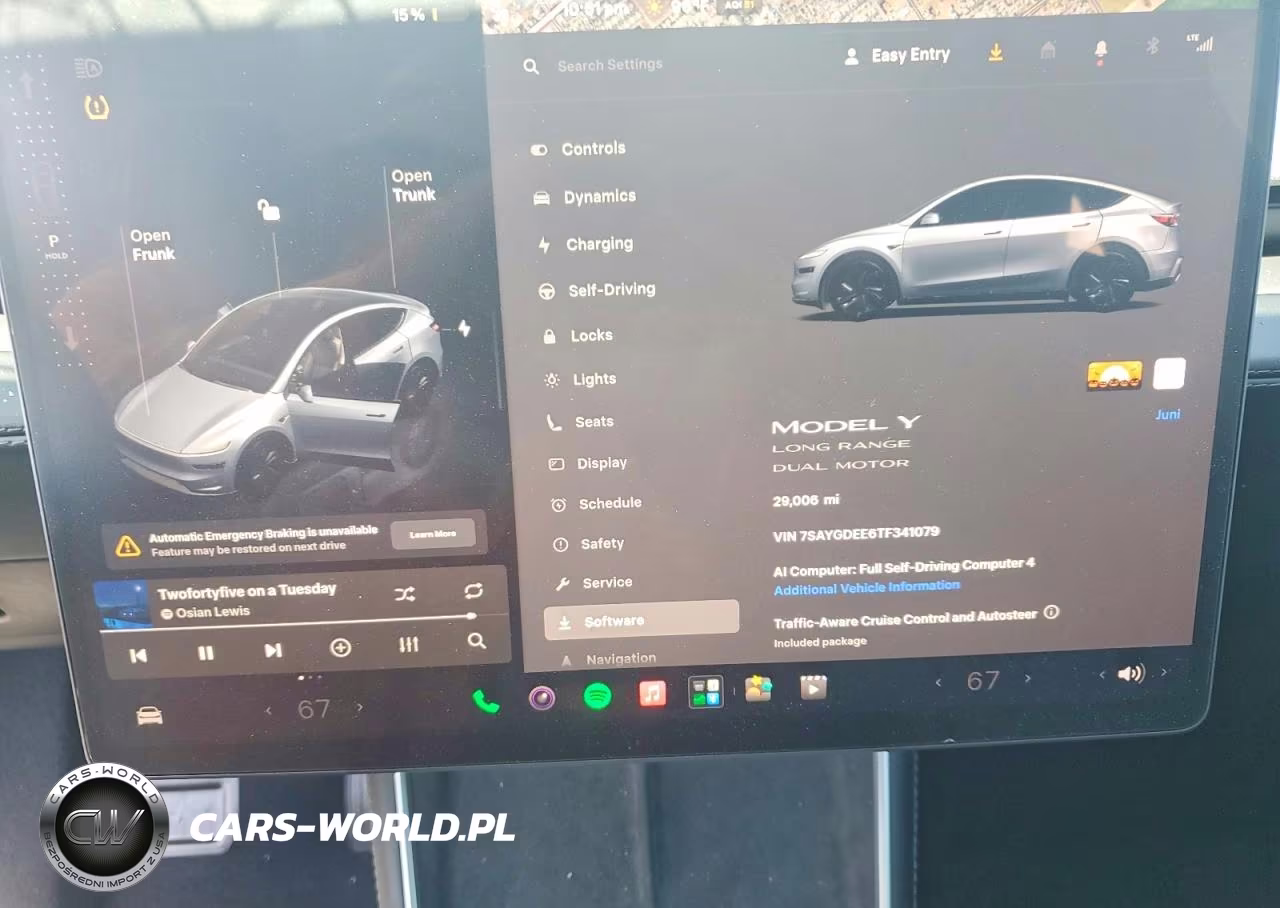 2026 Tesla Model Y VIN:7SAYGDEE6TF341079 - 9
