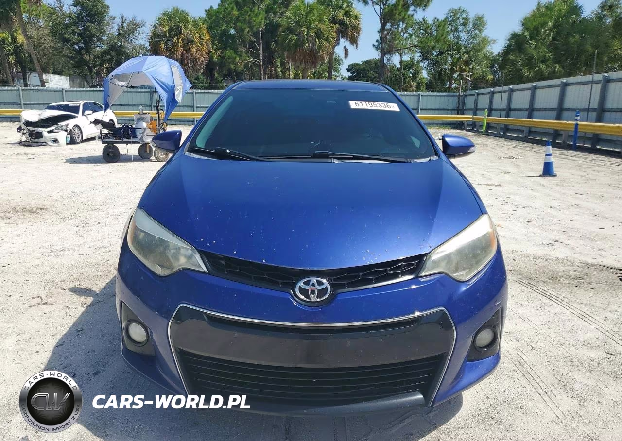 2015 Toyota Corolla S Plus VIN:2T1BURHE8FC477730 - 5