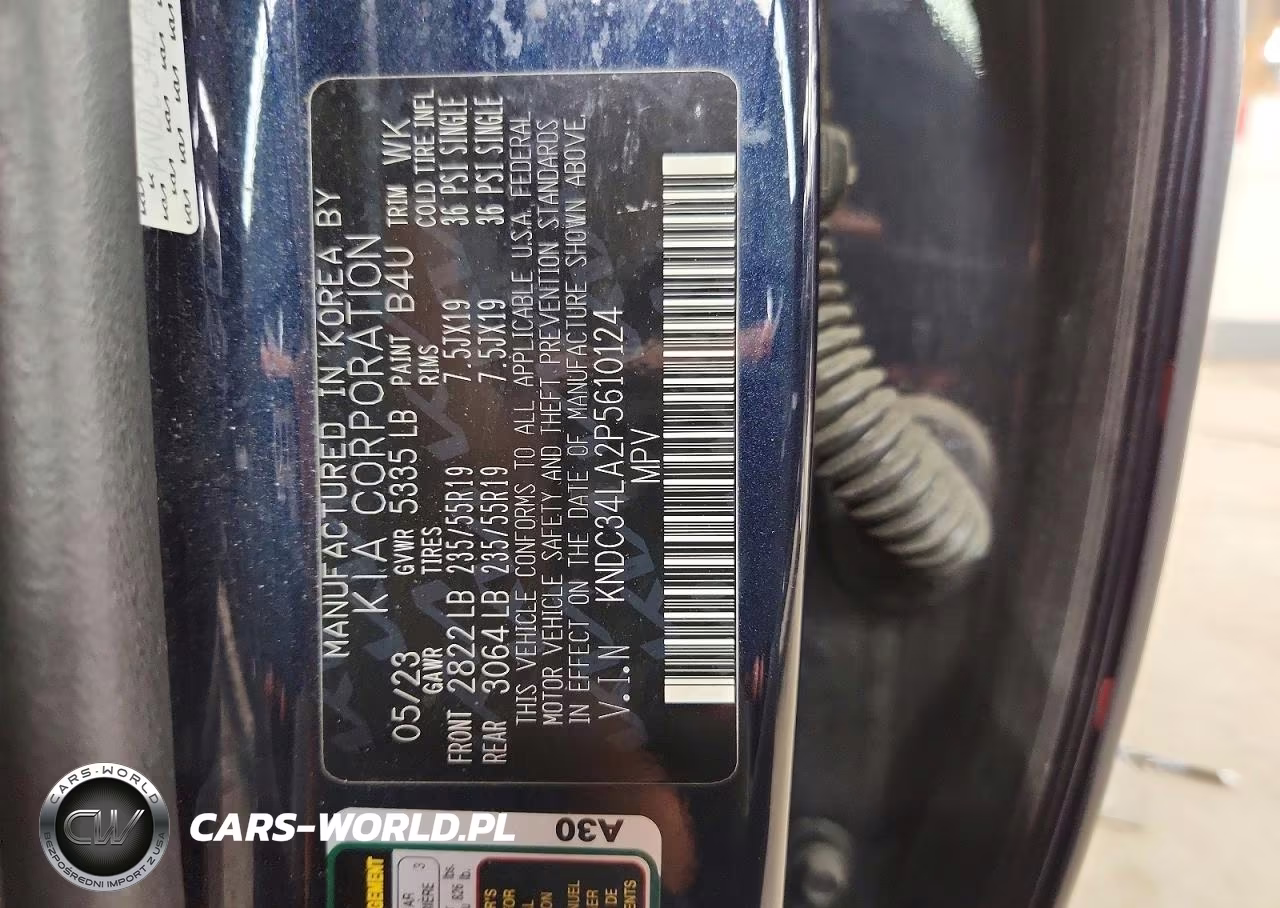 2023 Kia Ev6 Wind VIN:KNDC34LA2P5610124 - 13