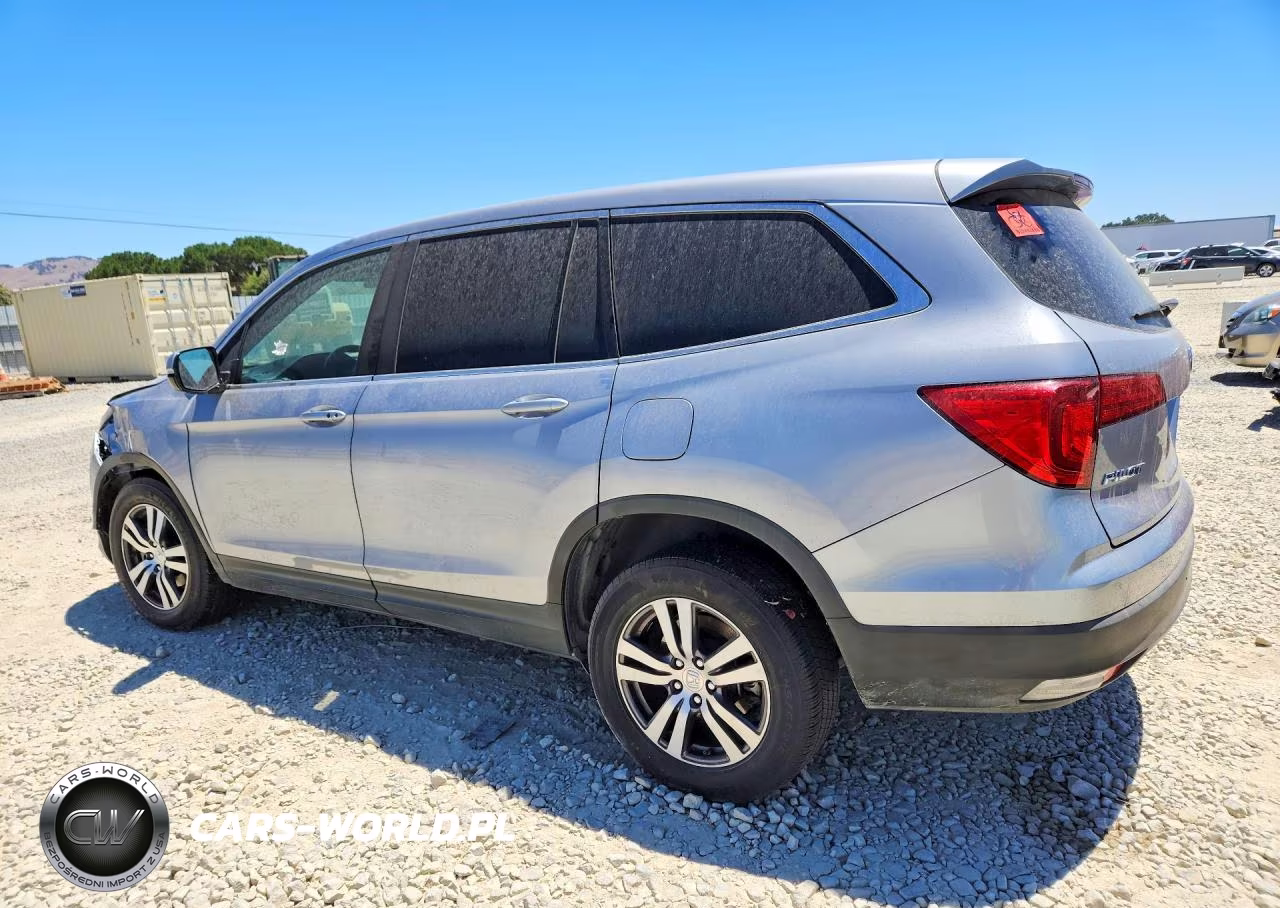 2017 Honda Pilot Exl VIN:5FNYF5H5XHB037049 - 2