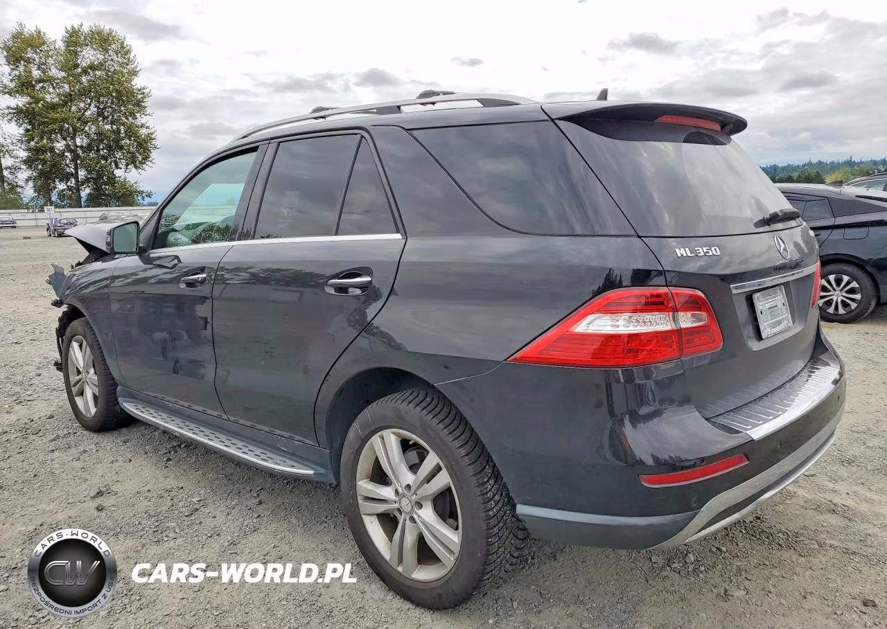 2013 Mercedes-Benz Ml 350 4Matic VIN:4JGDA5HBXDA177037 - 2