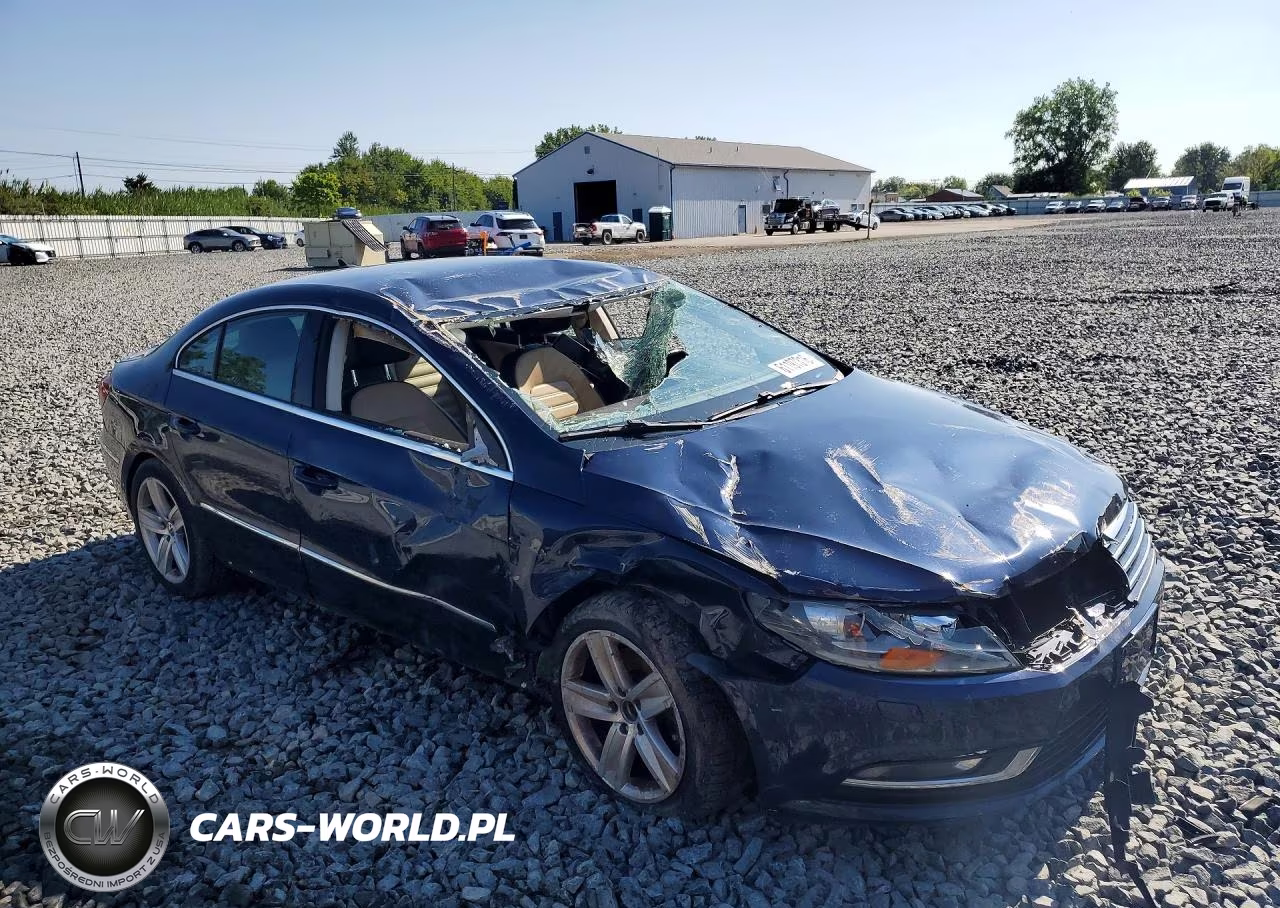 2015 Volkswagen Cc Sport VIN:WVWBN7ANXFE804377 - 4