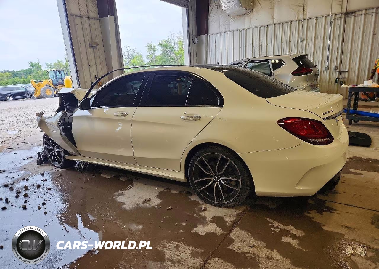 2019 Mercedes-Benz C 43 Amg VIN:55SWF6EB0KU285422 - 2
