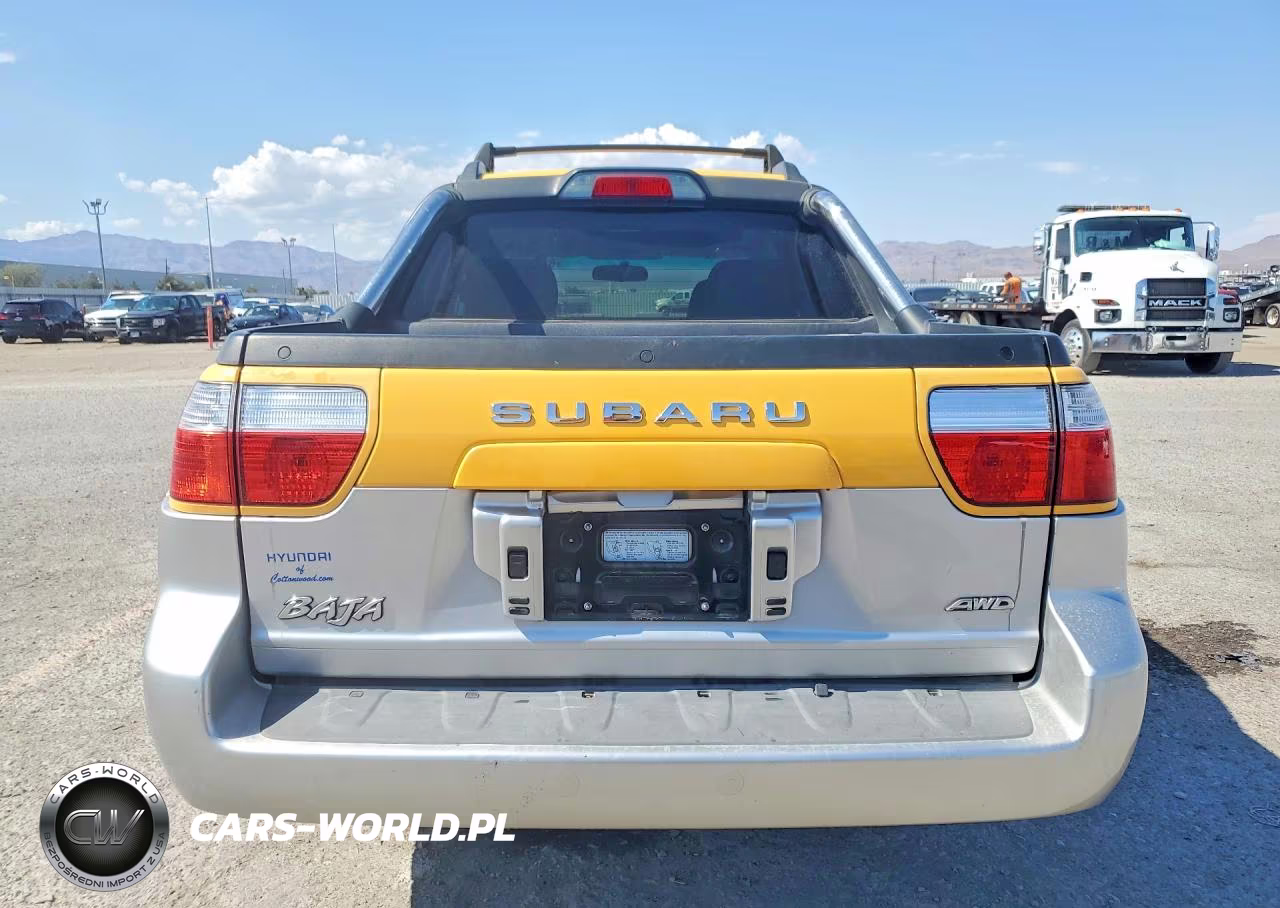 2003 Subaru Baja VIN:4S4BT61C136101783 - 6