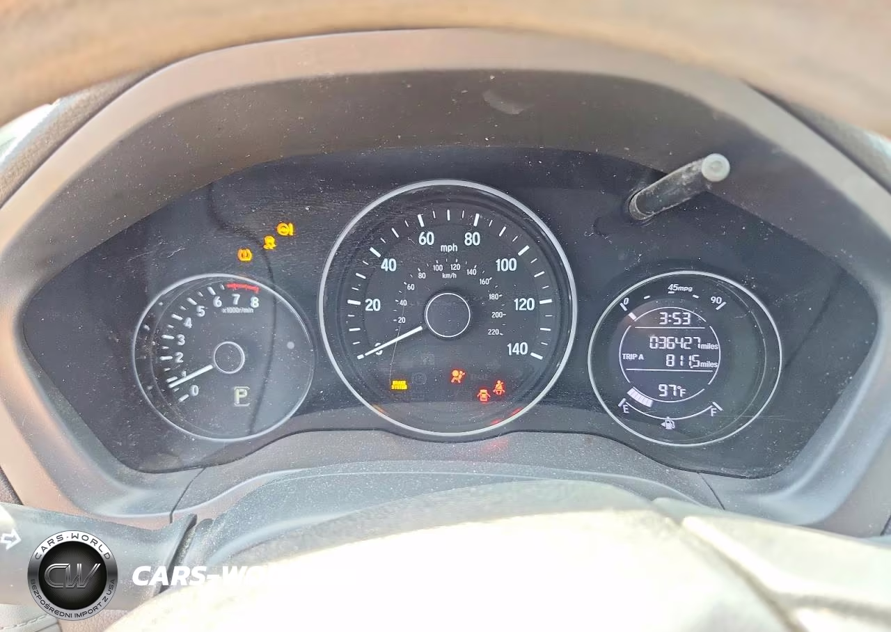 2021 Honda Hr-V Lx VIN:3CZRU6H33MM707071 - 9