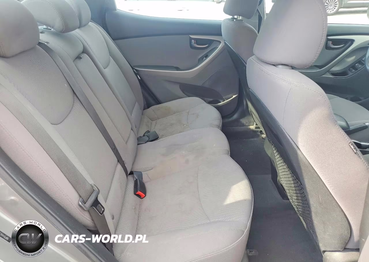 2014 Hyundai Elantra Se VIN:5NPDH4AEXEH511284 - 10