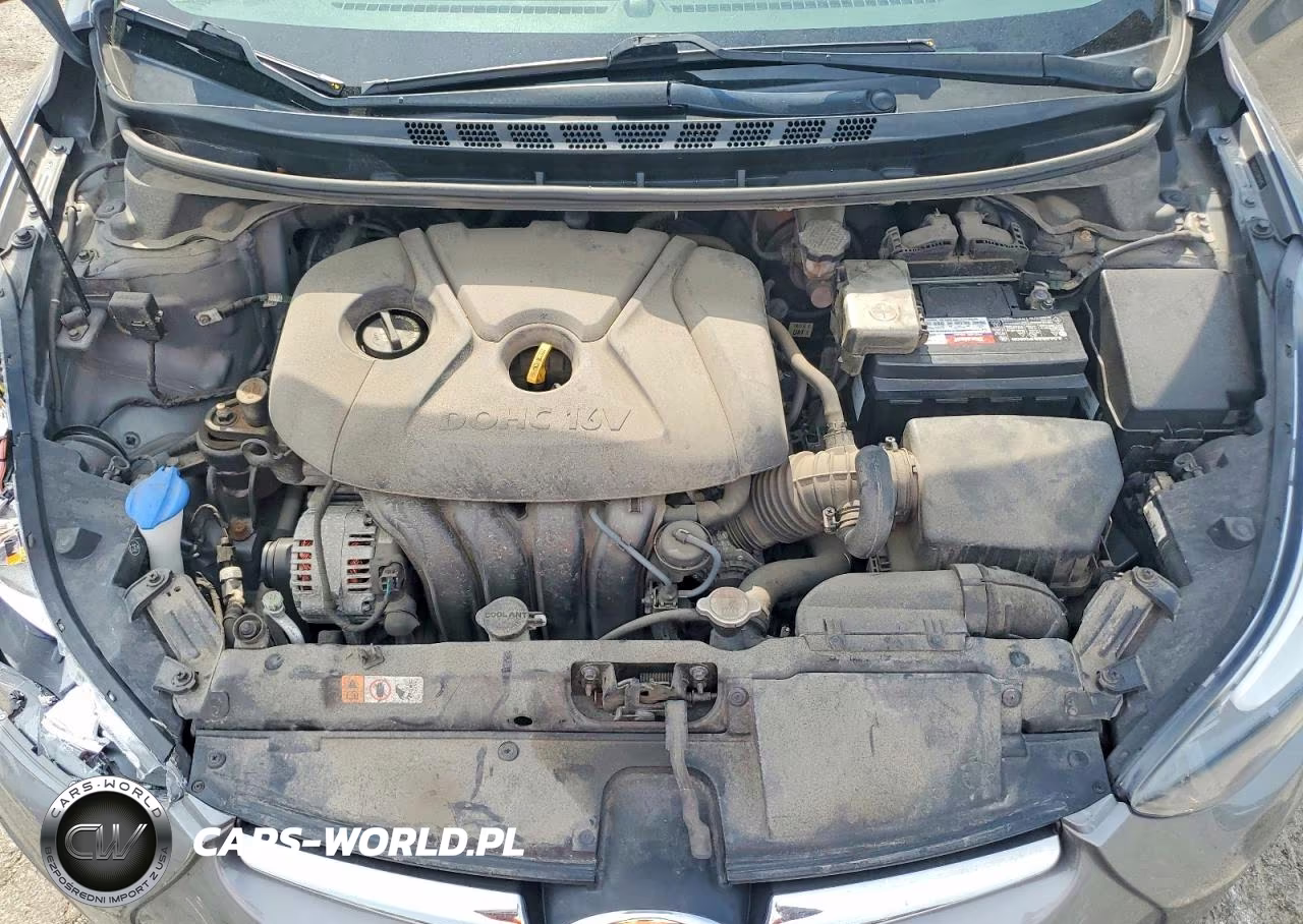 2014 Hyundai Elantra Se VIN:5NPDH4AEXEH511284 - 11