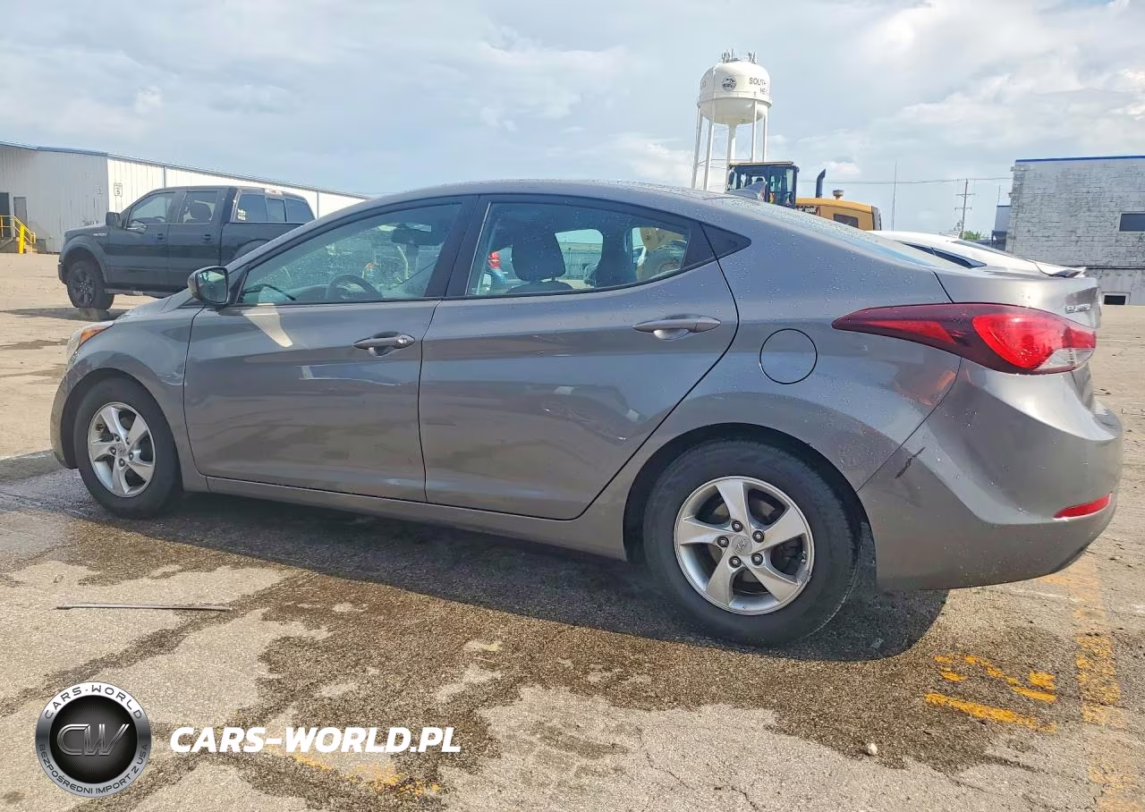 2014 Hyundai Elantra Se VIN:5NPDH4AEXEH511284 - 2