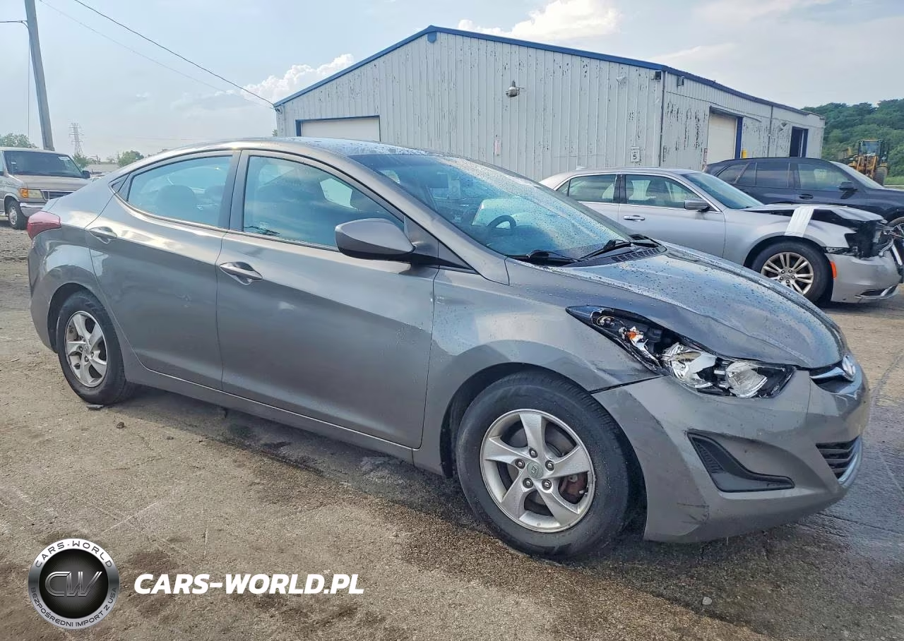 2014 Hyundai Elantra Se VIN:5NPDH4AEXEH511284 - 4