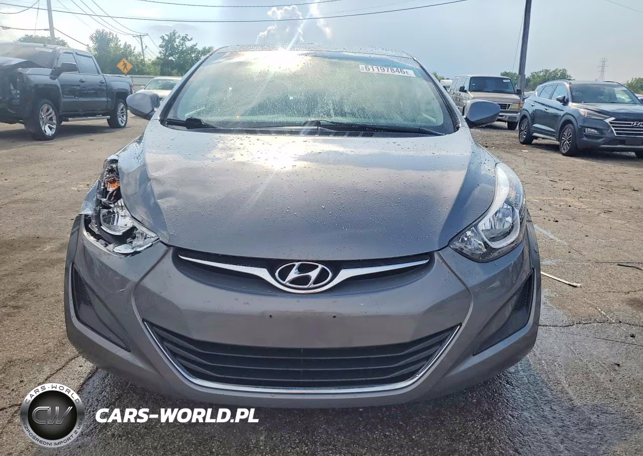 2014 Hyundai Elantra Se VIN:5NPDH4AEXEH511284 - 5