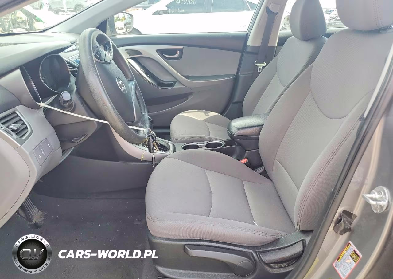 2014 Hyundai Elantra Se VIN:5NPDH4AEXEH511284 - 7