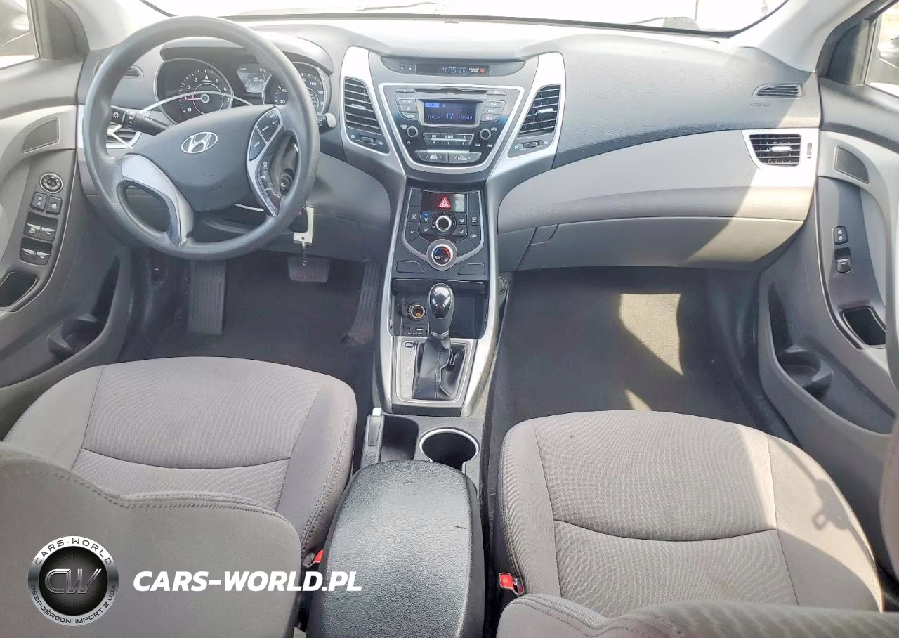 2014 Hyundai Elantra Se VIN:5NPDH4AEXEH511284 - 8