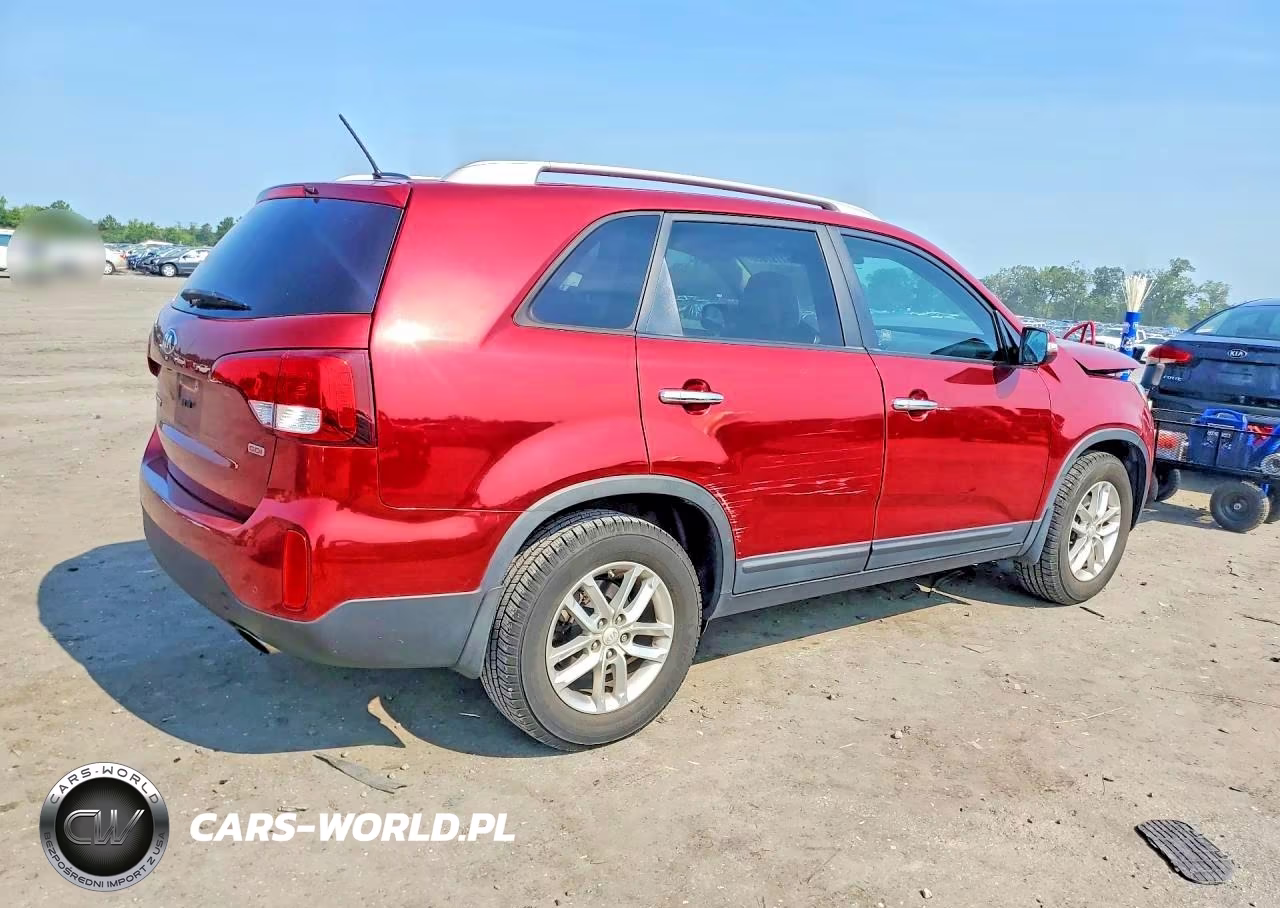 2015 Kia Sorento Lx VIN:5XYKT3A64FG575371 - 3