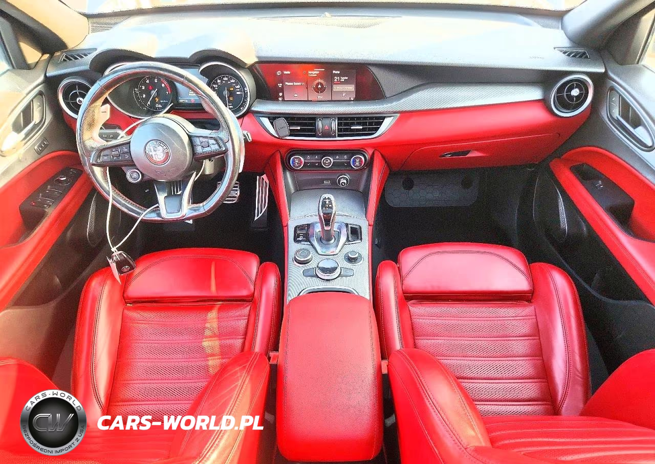 2020 Alfa Romeo Stelvio Ti VIN:ZASPAKBN7L7C75514 - 8