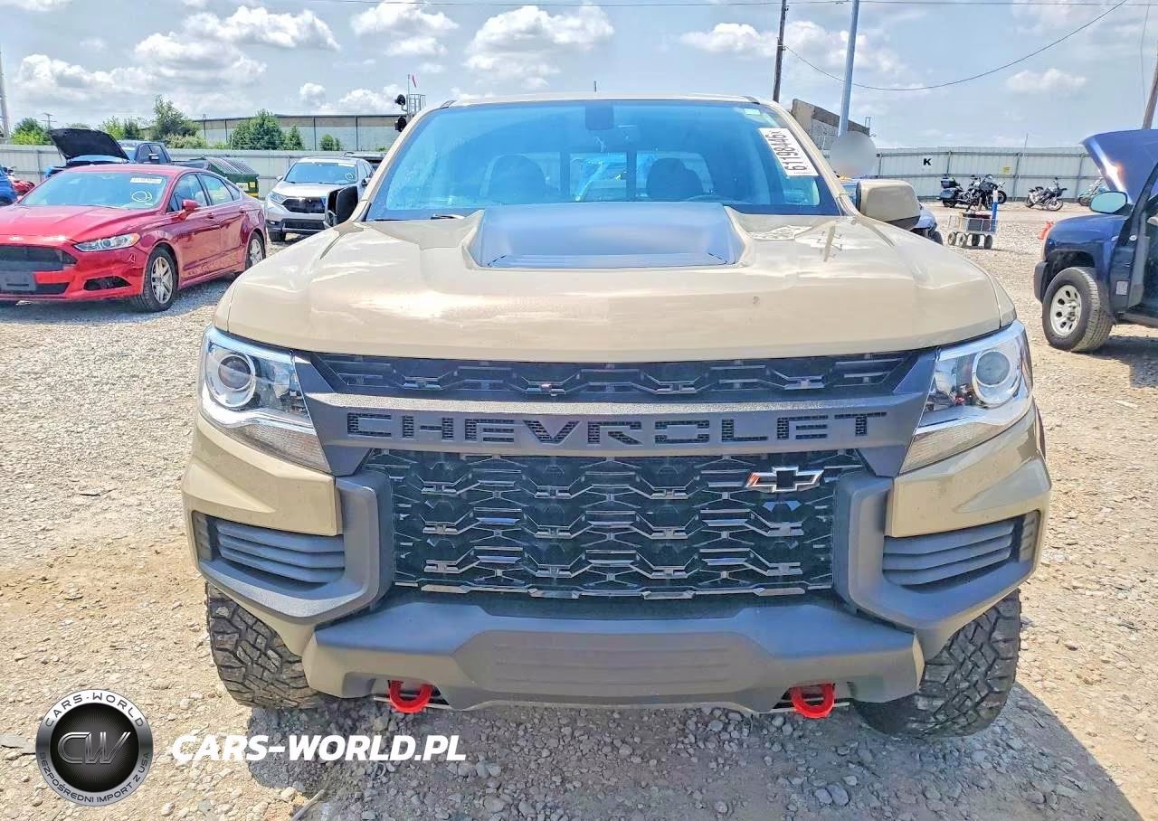 2021 Chevrolet Colorado Zr2 VIN:1GCGTEEN6M1291353 - 5