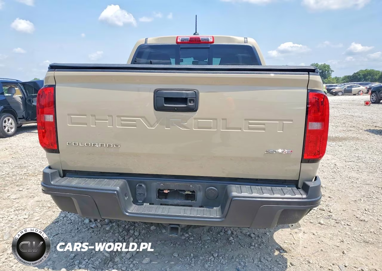 2021 Chevrolet Colorado Zr2 VIN:1GCGTEEN6M1291353 - 6