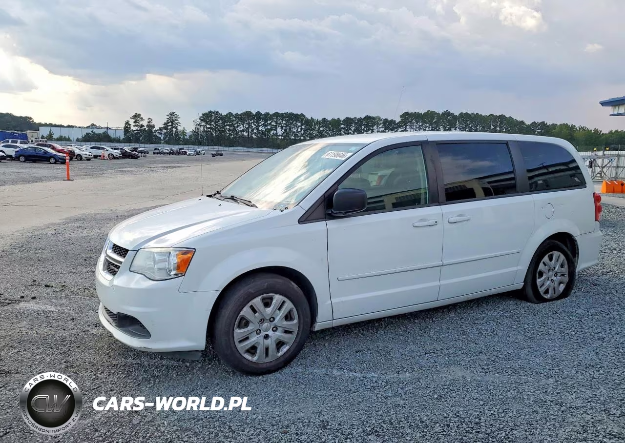 2016 Dodge Grand Caravan Se VIN:2C4RDGBG9GR387498 - 1