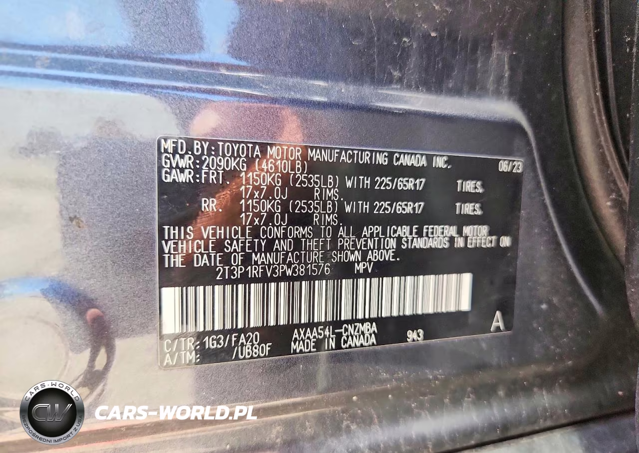 2023 Toyota Rav4 Xle VIN:2T3P1RFV3PW381576 - 14
