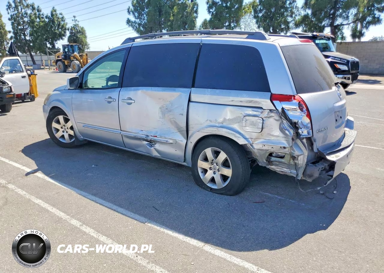 2004 Nissan Quest 3.5 S VIN:5N1BV28U84N303691 - 2