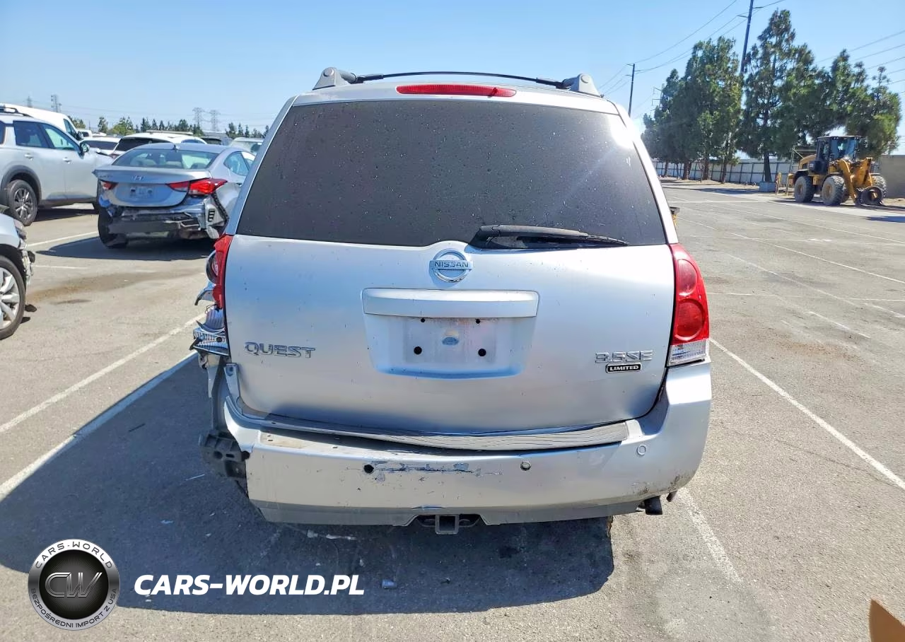 2004 Nissan Quest 3.5 S VIN:5N1BV28U84N303691 - 6