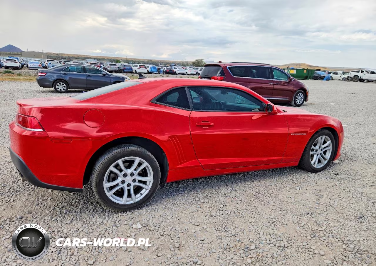 2015 Chevrolet Camaro Ls VIN:2G1FB1E35F9305630 - 3