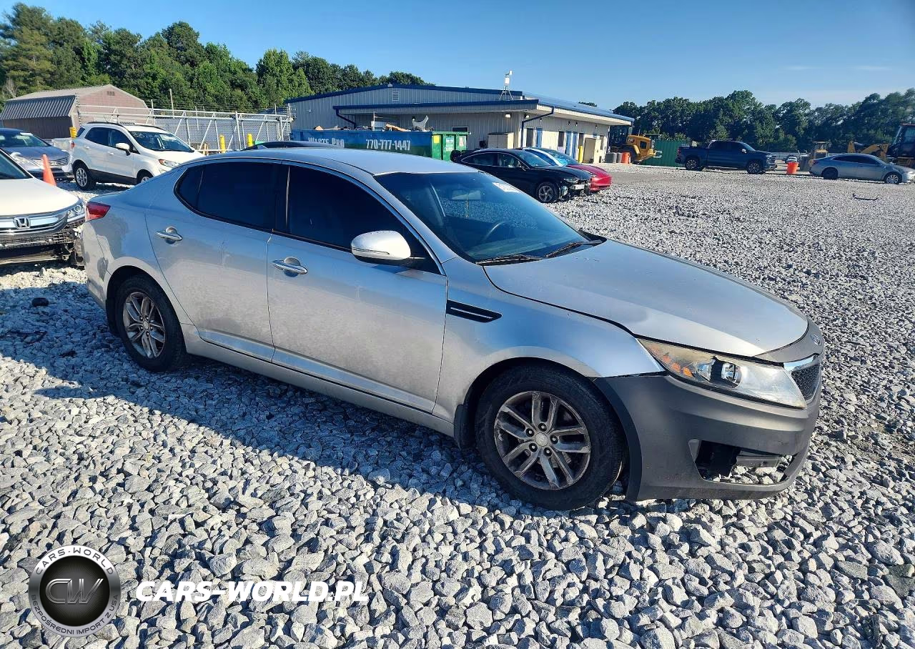 2012 Kia Optima Lx VIN:KNAGM4A73C5281558 - 4