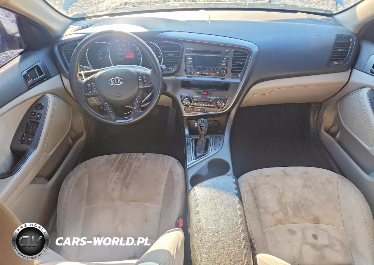 2012 Kia Optima Lx VIN:KNAGM4A73C5281558 - 8
