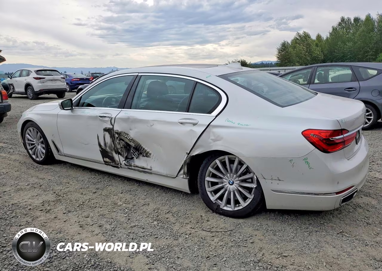 2016 BMW 740 I VIN:WBA7E2C53GG504155 - 2
